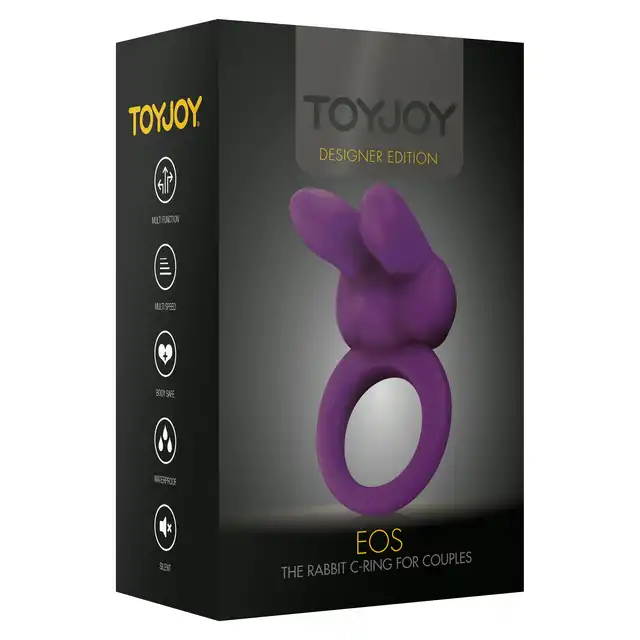 Toy Joy - EOS  Designer Edition. 4 tryby pulsacji, 3 prędkości wibracji. Silikon. Ring i stymulator łechtaczki. 2 silniki! 