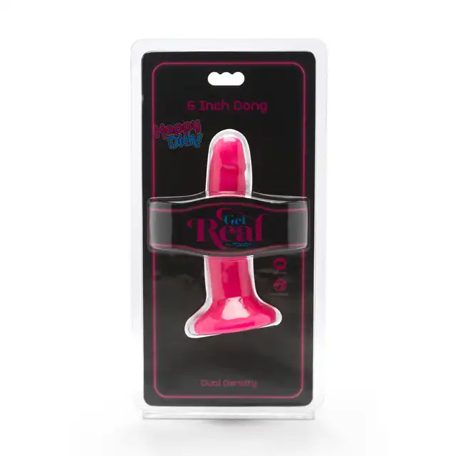 Toy Joy - Happy Dick 6". Różowe realistyczne dildo 15 cm
