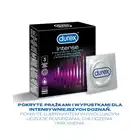 Prezerwatywy Durex Intense Orgasmic 3 szt. Prezerwatywy stymulujące