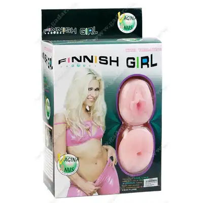 Finnish Girl - Doll Vagina &amp; Anus. Lalka z podwójnym masturbatorem z cyber skóry. 