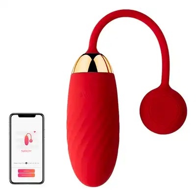 Svakom - Ella Vibrating Egg. Wibrujące jajeczko na aplikację. Silikon.