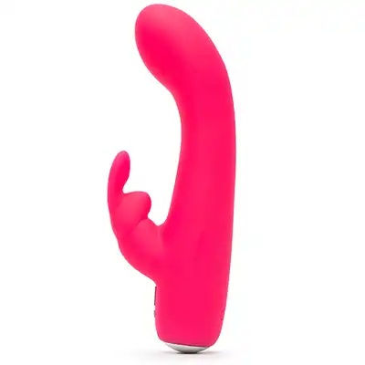 Happy Rabbit - Mini USB Rechargeable. Wibrator ze stymulatorem łechtaczki.