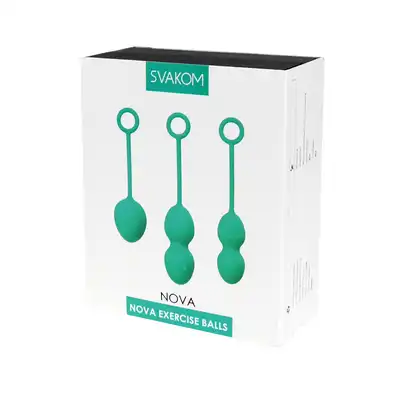 Svakom - Nova Balls. Zestaw kulek gejszy. Silikon. 