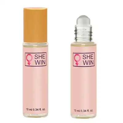 AURORA - She Win 10 ml. Perfumy z feromonami z nutami bergamotki, jaśminu, wanilii i cedru dla eleganckich i zmysłowych kobiet