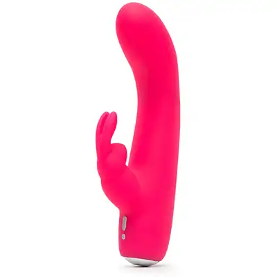 Happy Rabbit - Mini USB Rechargeable. Wibrator ze stymulatorem łechtaczki.