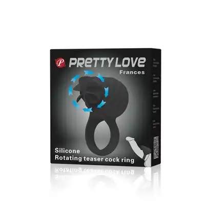 Pretty love- Frances. Rotacyjny ring, dodatkowa stymulacja