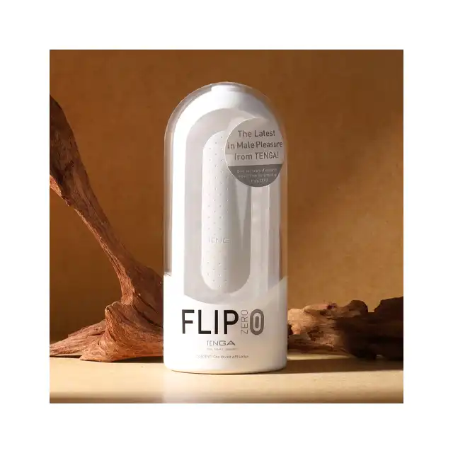 Tenga - Flip Zero 0 White. Masturbator dla Mężczyzn. 