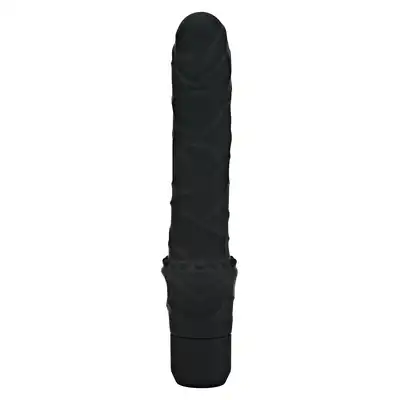 ToyJoy - Get Real G Black. Silikonowy wibrator do stymulacji punktu G