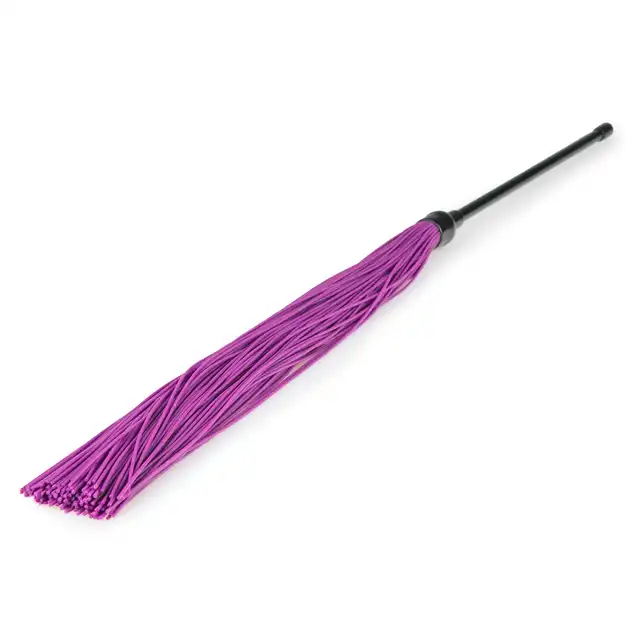 Easy Toys - Silicone Tickler Purple. Fioletowy silikonowy pejcz. 