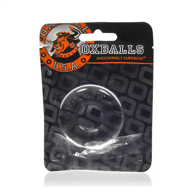 OxBalls - Do-Nut 2 Cockring Clear. Pierścień erekcyjny. 