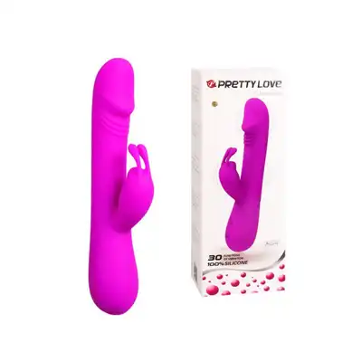 Pretty Love - Clement. Wibrator ze stymulatorem łechtaczki. 30 funkcji. 