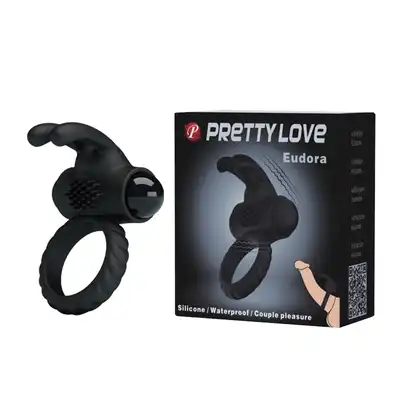 Pretty Love - Eudora. Silikonowy pierścień erekcyjny z wibracjami