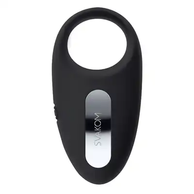 Svakom - Wendy Vibrating Ring Black. Wibrujący ring erekcyjny.