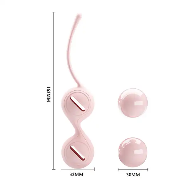 Pretty love - Silikonowe kulki do ćwiczeń mięśni kegla