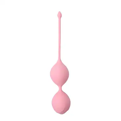 DreamToys - See You In Bloom Duo Balls. Kulki gejszy silikonowe. Jasnoróżowe. 