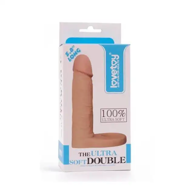 Lovetoy - The Ultra Soft Double 5.8 . Nakładka z cyberskóry do podwójnej penetracji!