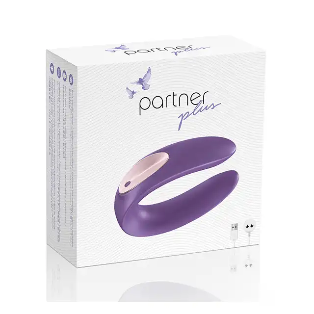 Satisfyer - Partner Plus. Idealna zabawka dla dwojga. Dwa silniki. German Design Award 2019