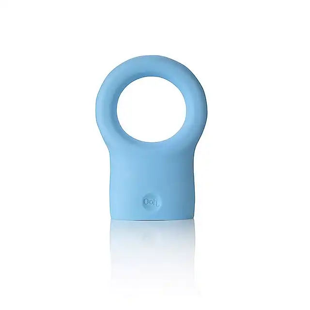 Je Joue - Ooh Cock Ring Lite Sky Blue Body. Silikonowa nakładka na wibrujący silniczek. Pierścień erekcyjny. 