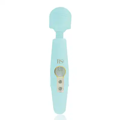 Rianne S - Icons Fembot Body Wand Mint Green. Magiczna różdżka na USB. Licznik drgań. 