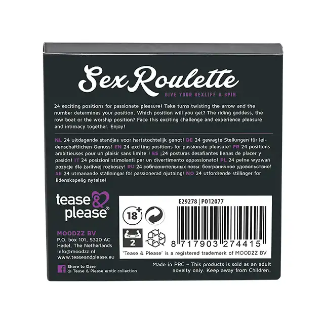 Sex Roulette - Kamasutra. Erotyczna ruletka. 