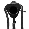 You2Toys - Inflatable Strap On. Strapon z dmuchanym czarnym dildo. Do 9 cm średnicy!