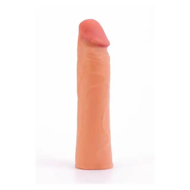 Lovetoy - Pleasure X-Tender 6.8. Realistyczna nakładka na penisa +2,5 cm!