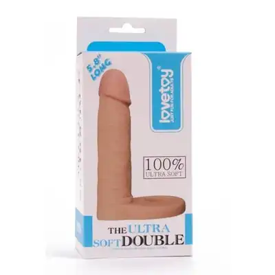 Lovetoy - The Ultra Soft Double 5.8 . Nakładka z cyberskóry do podwójnej penetracji!