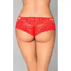 Softline - Shorts 2478 Red S/M.  Czerwone koronkowe figi.