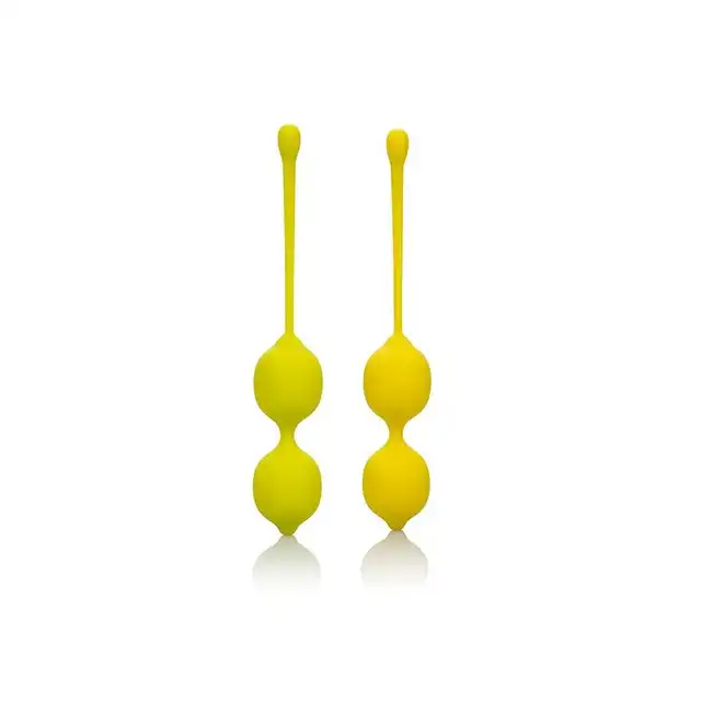 Calexotics - Lemon Training Set. Kulki gejszy w kształcie cytryny. Zestaw. 
