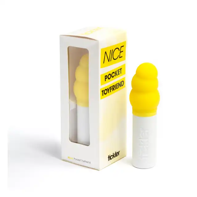 Tickler Vibes - Nice Pocket Toyfriend. Mały wibrator o wyjątkowym kształcie. 