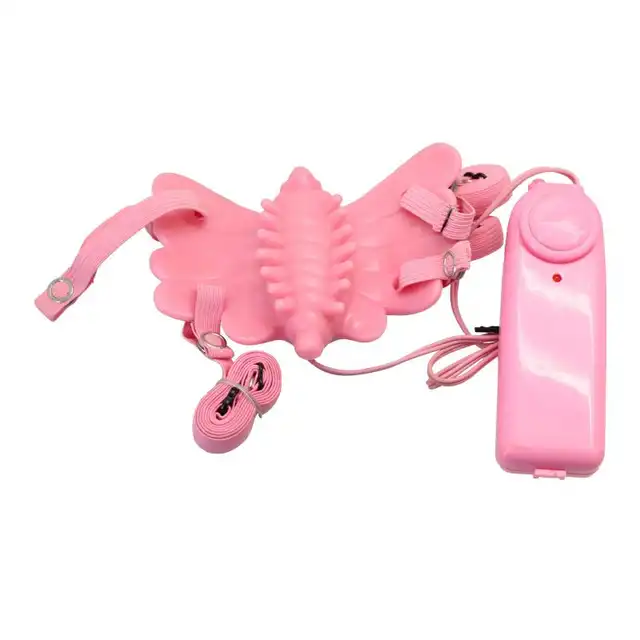 Toyz4Lovers - Vibrating Butterfly Pussy Stimulating Pink. Stymulator łechtaczki. 