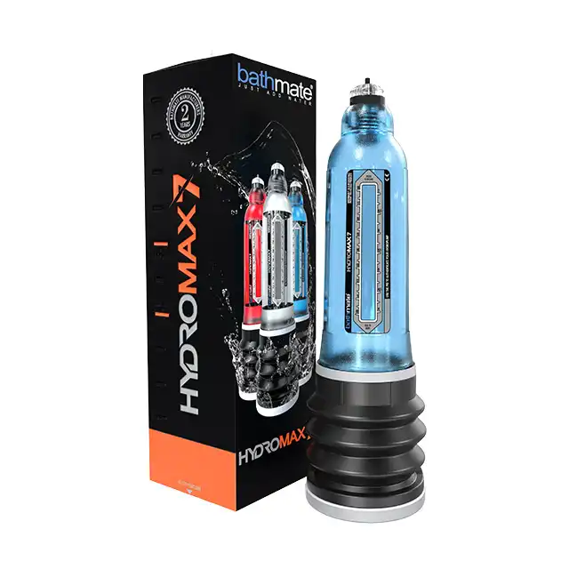 BATHMATE - HYDROMAX7 PENIS PUMP AQUA BLUE