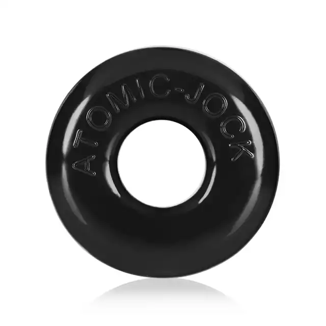 OxBalls - Ringer Of Do-Nut 1 3-Pack Black. Zestaw 3 ringów erekcyjnych. 