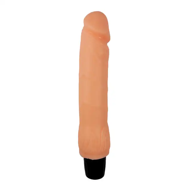 Boss Series - Adam. Wibrator z cyber skóry 22,5 cm