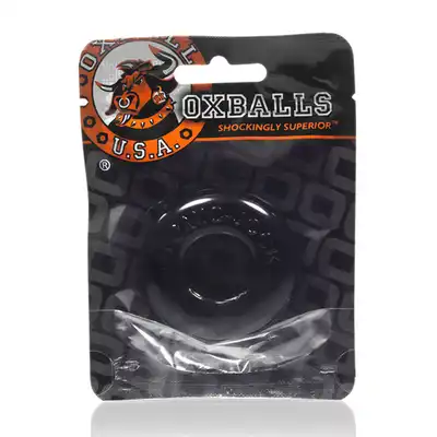 OxBalls - Do-Nut 2 Cockring Black. Czarny pierścień erekcyjny.