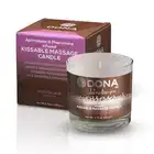 Dona - Kissable Massage Candle Chocolate. Świeca do masażu o zapachu czekolady.
