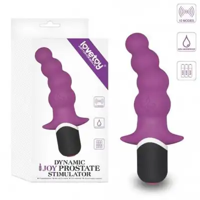 Lovetoy - Dynamic iJoy Prostate Stimulator. Silikonowy masażer prostaty. 