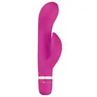 B Swish- BWild Classic Marine Cerise. Wibrator ze stymulatorem łechtaczki. 
