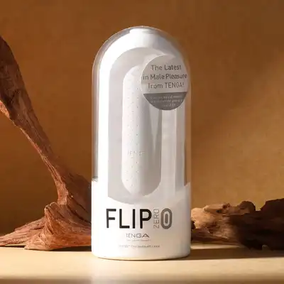 Tenga - Flip Zero 0 White. Masturbator dla Mężczyzn. 