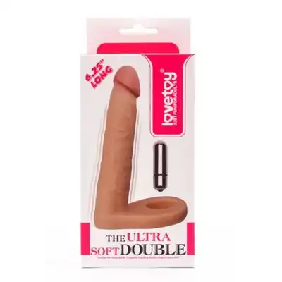 Lovetoy - Pleasure X-Tender Vibro 6,25.  Nakładka na penisa z cyberskóry 15 cm
