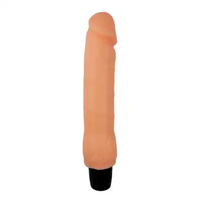 Boss Series - Adam. Wibrator z cyber skóry 22,5 cm