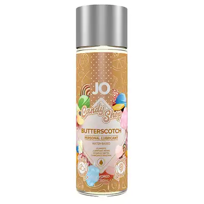 JO - Candy Shop H2O Butterscotch Lubricant 60 ml. Lubrykant o smaku maślanych cukierków. 