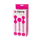 A-Toys - Kegel Balls. Zestaw kulek gejszy do treningu. Silikon. 