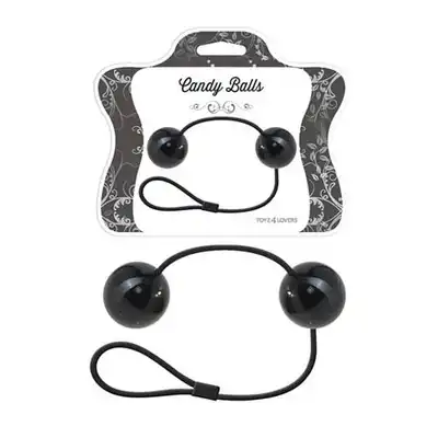 Toyz4Lovers  - Candy Balls Black - Wibrujące Kulki Gejszy.