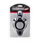 Perfect Fit - Cock Armour Buzz Black - Nakładka z  wibracjami.