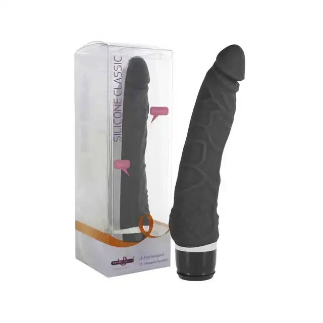 Seven Creations - Silicone Classic Slim Wibrator. Aksamitna gładkość.