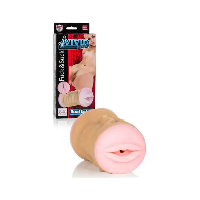 California Exotic Novelties - Vivid Raw Fuck&amp;Suck. Wagina, Dwie Dziurki!