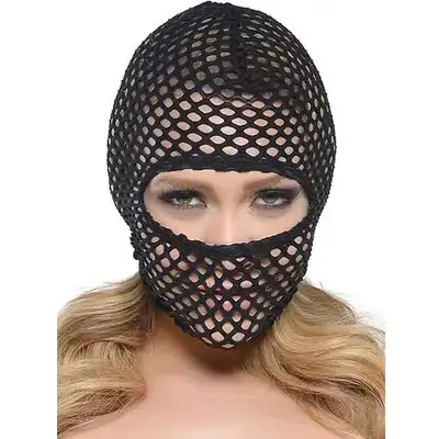 Fetish Fantasy - Fishnet Hood. Maska.