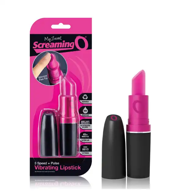 The Screaming O - Vibrating Lipstick. Mini wibrator, 100% dyskrecji.