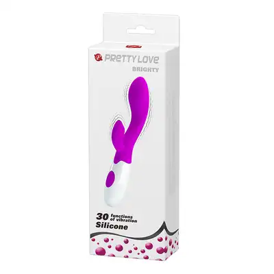 Pretty Love - Brighty Wibrator. Bestseller. 100% silikon. 30 funkcji.